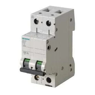 Siemens 5SL6208-7 Otomatik Sigorta 6 A C Tipi 6 kA 2 Kutuplu ürün görseli