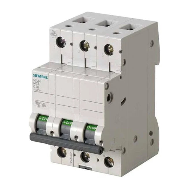 Siemens 5SL6310-7 Otomatik Sigorta 10 A C Tipi 6 kA Trifaze ürün görseli