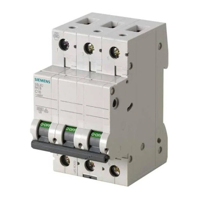 Siemens 5SL6363-7 Otomatik Sigorta 63 A C Tipi 6 kA Trifaze ürün görseli