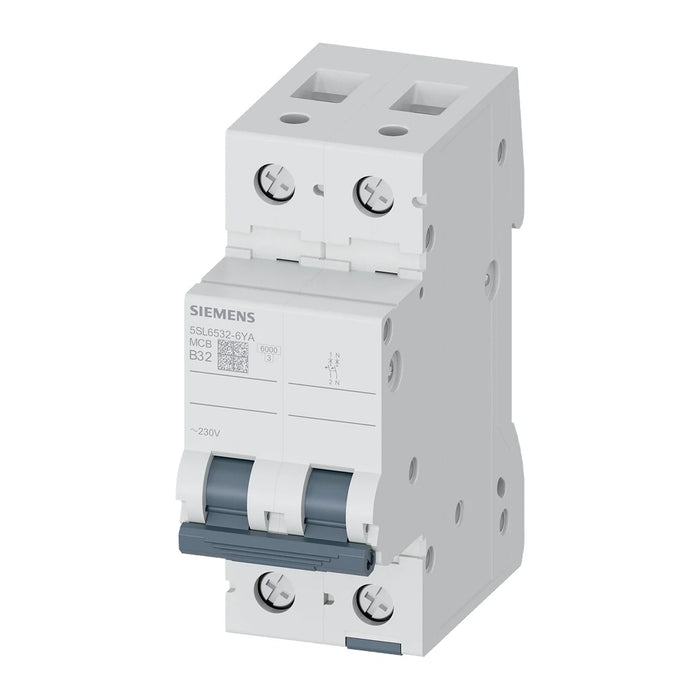 Siemens 5SL6532-6YA Otomatik Sigorta 32 A B Tipi 6 kA Faz+Nötr ürün görseli