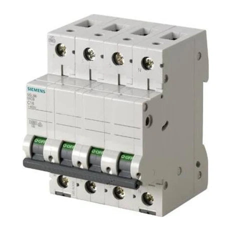 Siemens 5SL6606-7 Otomatik Sigorta 6 A C Tipi 6 kA 3 Faz+Nötr ürün görseli