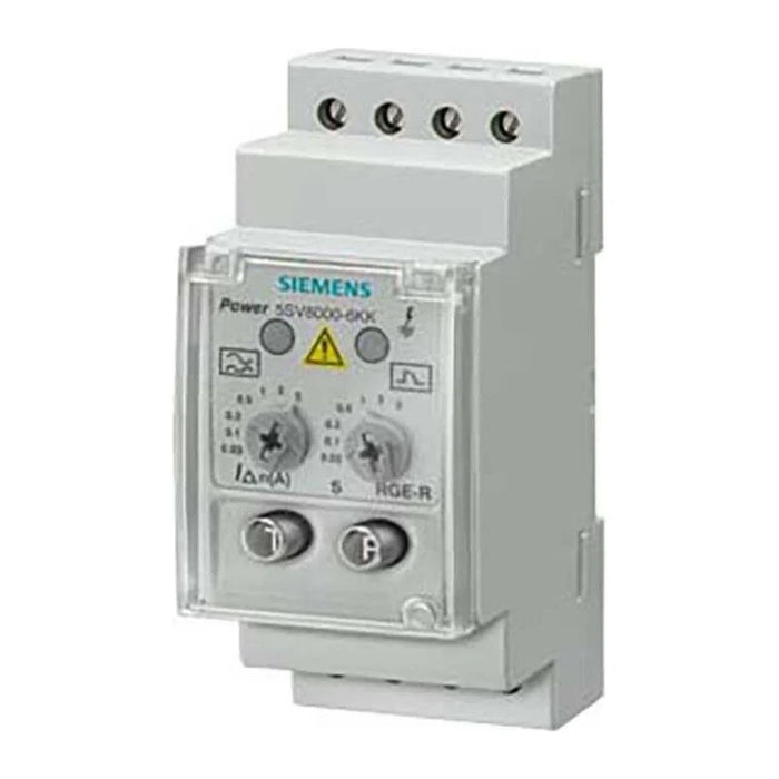 Siemens 5SV8000-6KK Kaçak Akım Koruma Rölesi ürün görseli
