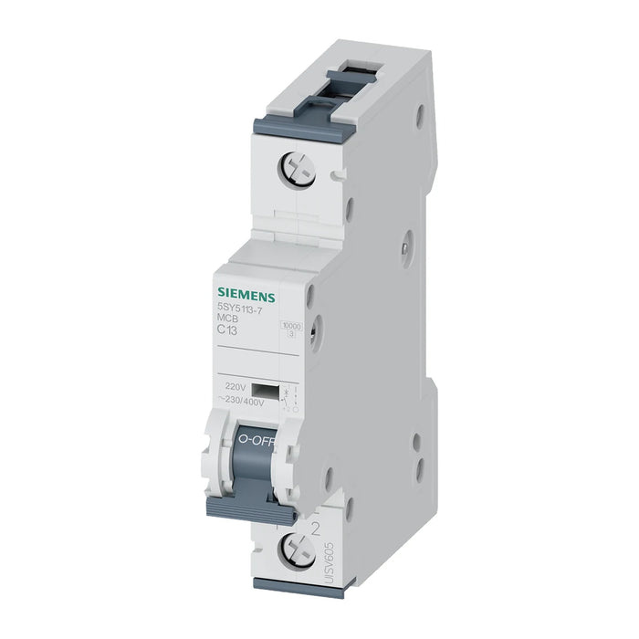 Siemens 5SY5113-7 Otomatik Sigorta 13 A C Tipi 10 kA ürün görseli