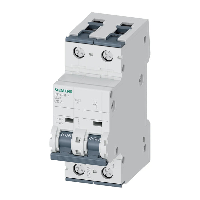 Siemens 5SY5214-7 Otomatik Sigorta 6 A C Tipi 10 kA ürün görseli