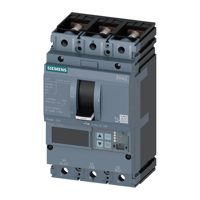 Siemens 3VA2225-5KP32-0AA0 Kompakt Güç Şalteri ürün görseli