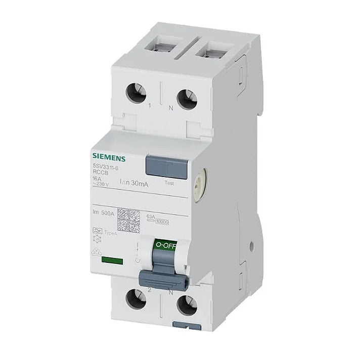 Siemens 5SV3311-6 Kaçak Akım Koruma Rölesi 16 A 30 mA ürün görseli