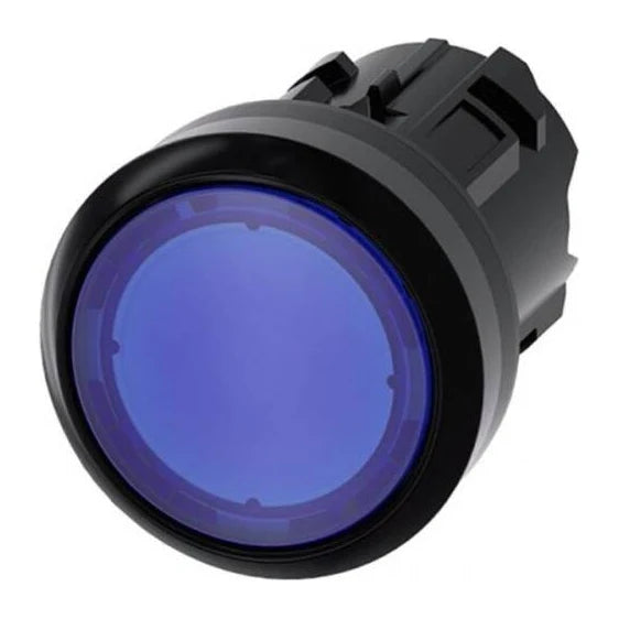 Siemens 3SU1001-0AB50-0AA0 Buton ve Sinyal Ürünü Mavi Beyaz ürün görseli