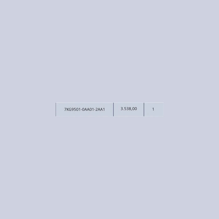 [Teknik çizim] Siemens MODBUS TCP VE IEC 61850 server elektriksel ethernet özellikli dahili haberleşme modülü – 7KG9501-