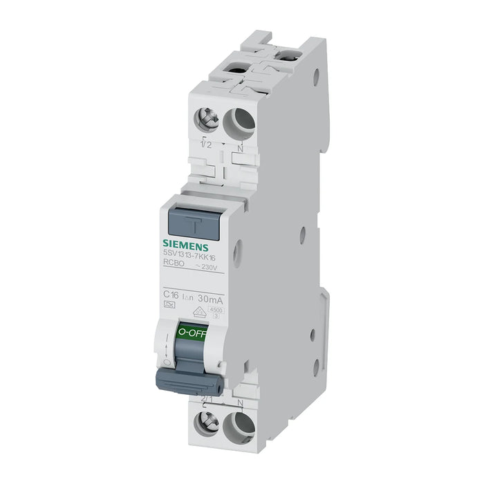 Siemens 5SV1313-7KK16 Kaçak Akım Koruma Rölesi 16 A Monofaze 4.5 C açma eğrisi ürün görseli