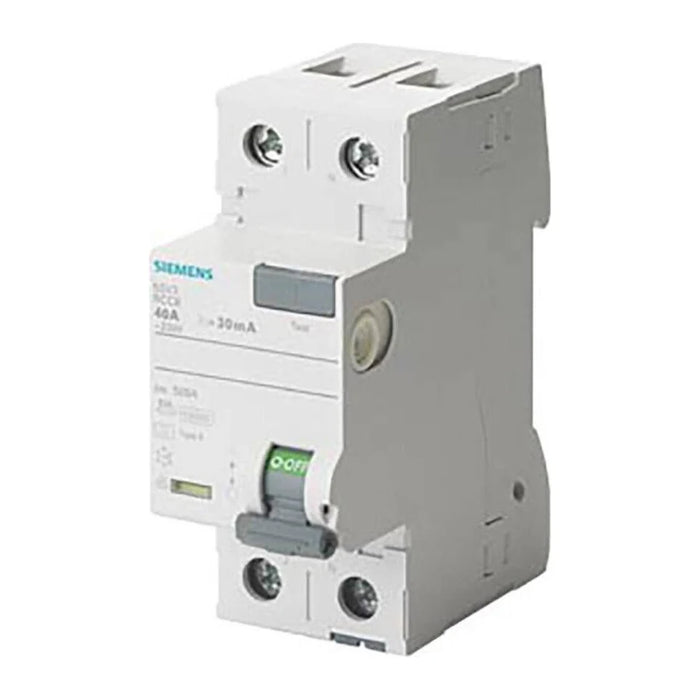 Siemens 5SV3314-6 Kaçak Akım Koruma Rölesi 40 A Monofaze, Faz+Nötr Bağlantılı ürün görseli
