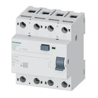 Siemens 5SV3645-6 Kaçak Akım Koruma Rölesi Trifaze, 3 Faz+Nötr Bağlantılı ürün görseli