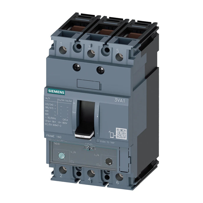 Siemens 3VA1196-6EF36-0AA0 Kompakt Güç Şalteri Ünitesi ürün görseli